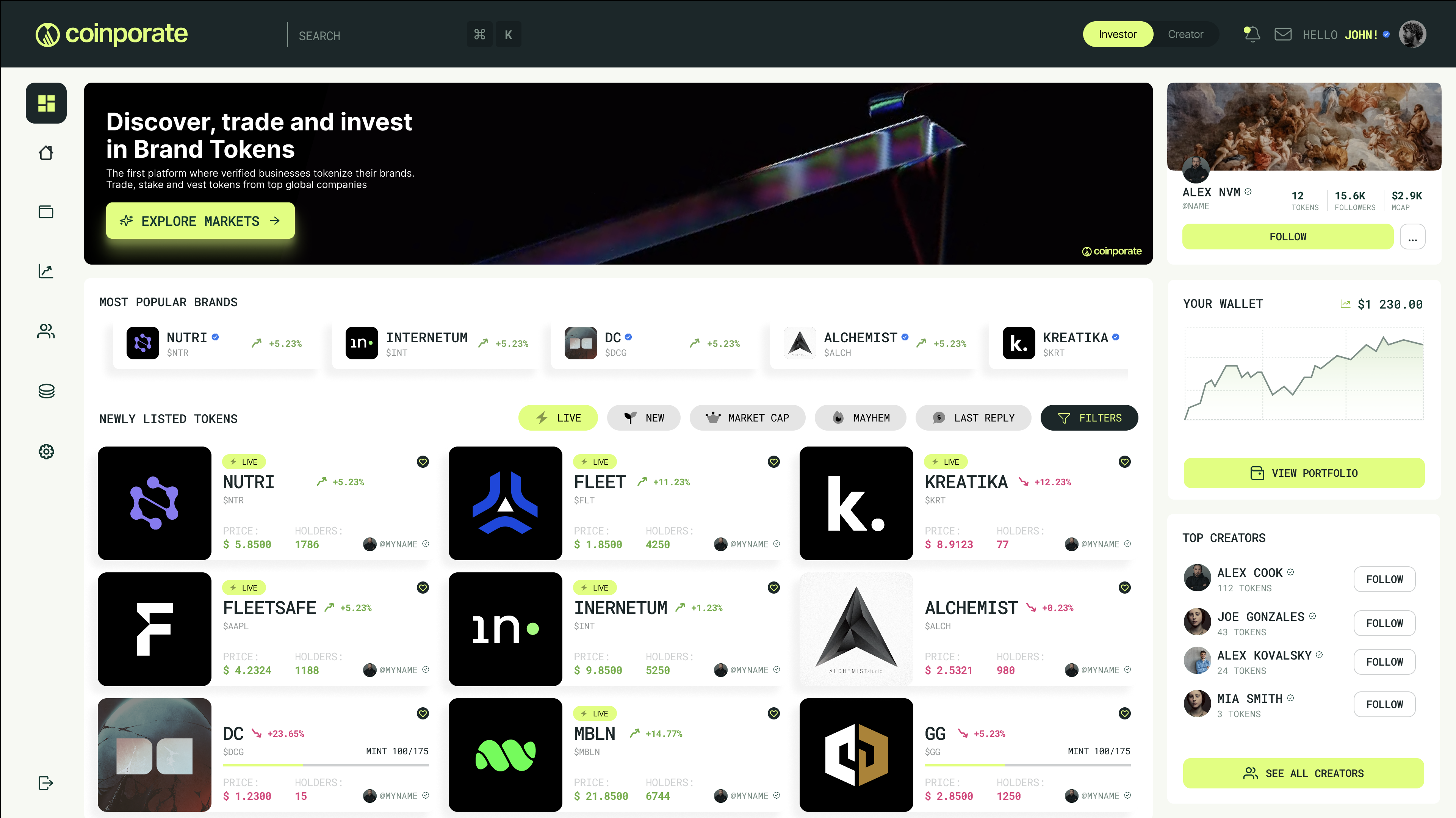 Coinporate | Business Tokenization Platform on Solana